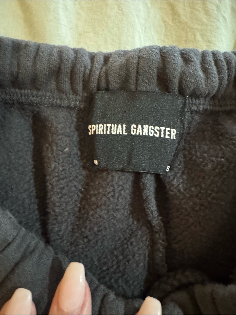 Spiritual Gangster ladies Dark Charcoal Sweat Joggers. Never worn. - Picture 2 of 6